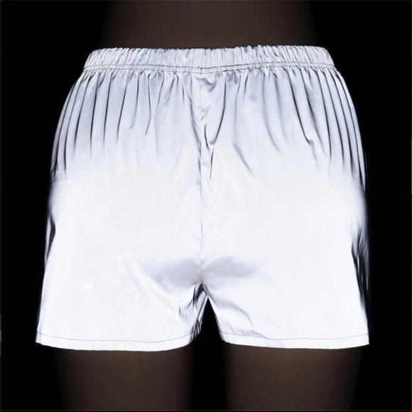 New Reflective Track Shorts - Picture 2 of 3
